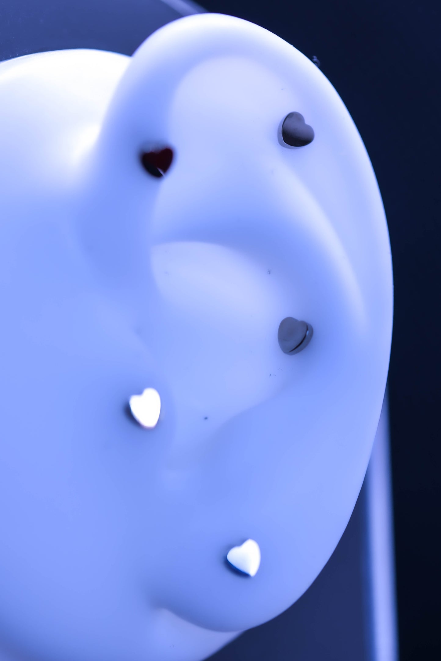 Labret Inimă plată