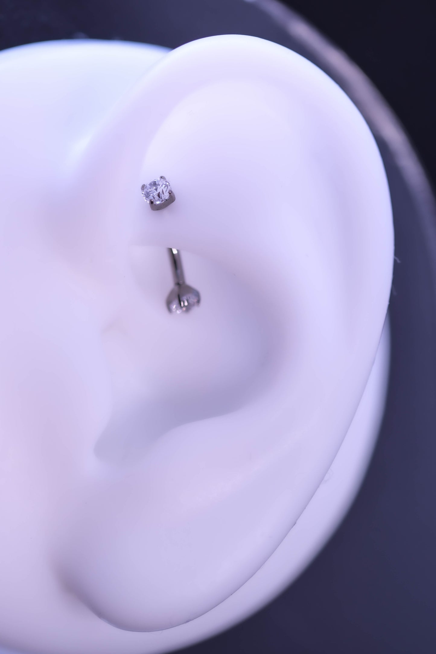 Microbanană titan cu pietre albe