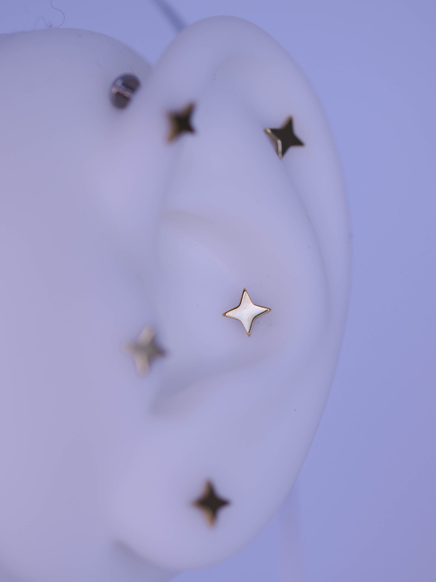 Labret Sparkle auriu