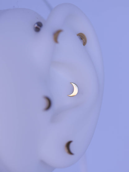 Labret Semilună auriu